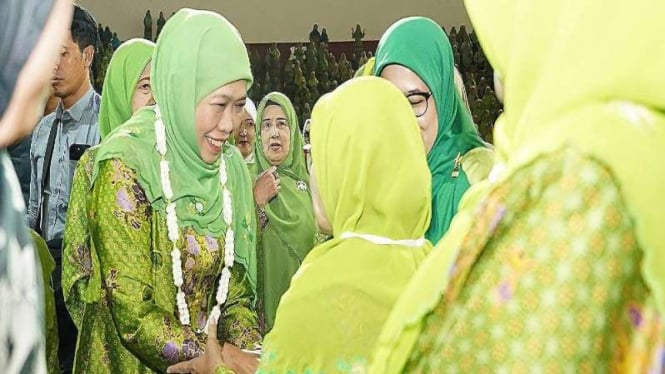 Gubernur Jatim periode 2019-2024 Khofifah Indar Parawansa.