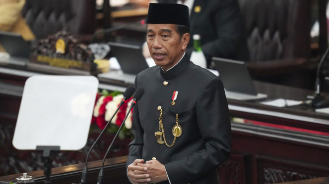 Isi Pidato Kenegaraan Lengkap Jokowi Terakhir Jabat Presiden Di Sidang ...