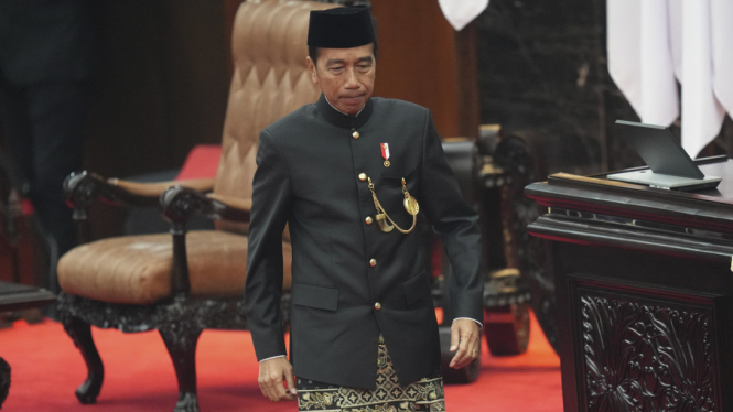 Pidato Kenegaraan Presiden Joko Widodo di Sidang Tahunan MPR