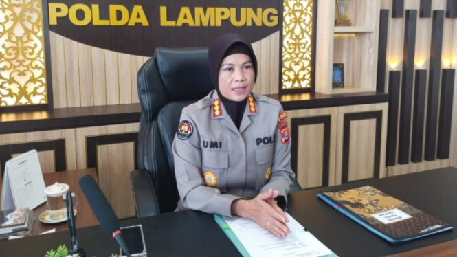 Kabid Humas Polda Lampung Kombes Umi Fadillah Astutik