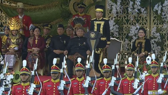 Upacara Peringatan Detik-Detik Proklamasi 17 Agustus 2024 di Istana Negara IKN