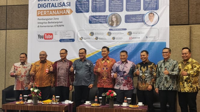 Kementerian ATR/BPN Diskusi Soal Digitalisasi (Doc: Istimewa)