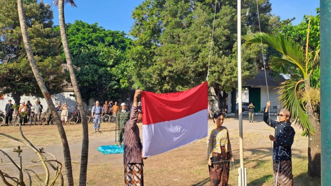 Upacara 17 Agustus di Yogyakarta