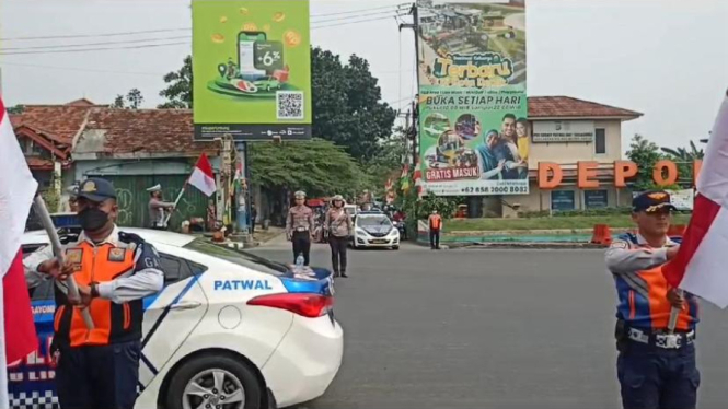 Pembacaan proklamasi di Jalan Margonda, Depok