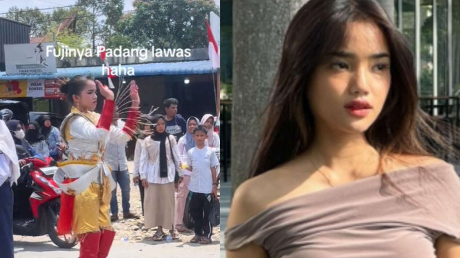 Kembaran Fuji Bikin Heboh, Penampilannya di Marching Band Bikin Netizen Salfok