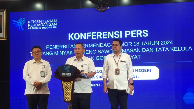 Direktur Jenderal Perlindungan Konsumen dan Tertib Niaga (PKTN) Kemendag, Moga Simatupang