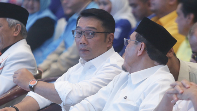 Deklarasi Pencalonan Ridwan Kamil-Suswono Maju Pilkada Jakarta