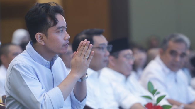 Gibran Rakabuming Raka Hadiri Deklarasi Ridwan Kamil-Suswono