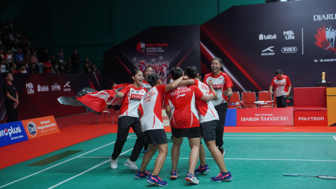 PB Djarum Juara Umum Superliga Junior 2024.