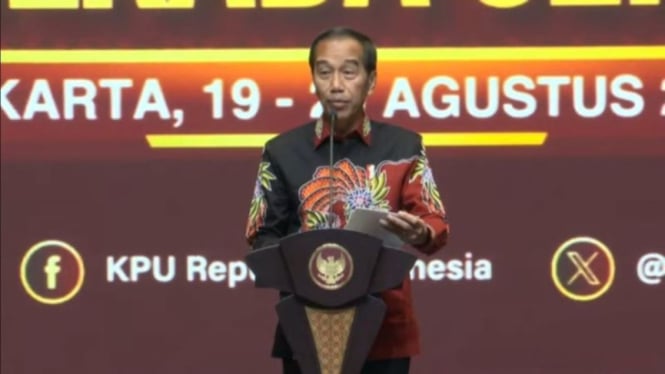 Presiden Jokowi membuka Rapat Konsolidasi Nasional Kesiapan Pilkada 2024