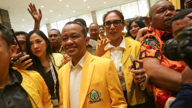 Bahlil Lahadalia Hadiri Munas Partai Golkar