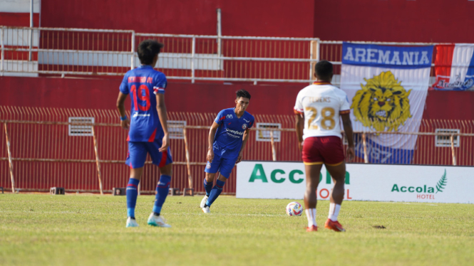 Laga Arema FC di Stadion Soepriadi, Blitar