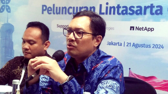 Direktur Utama dan Kepala Eksekutif Lintasarta, Bayu Hanantasena.