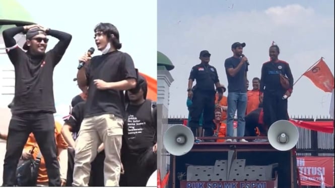 Komika dan Artis yang Ikut Demo di DPR, Kawal Putusan MK