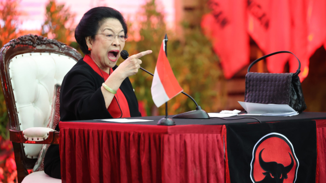 Ketua Umum PDIP, Megawati Soekarnoputri