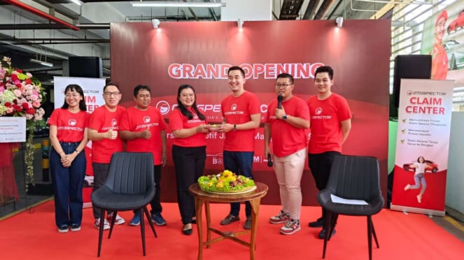 Peresmian Claim Center Otospector di Jakarta Utara.