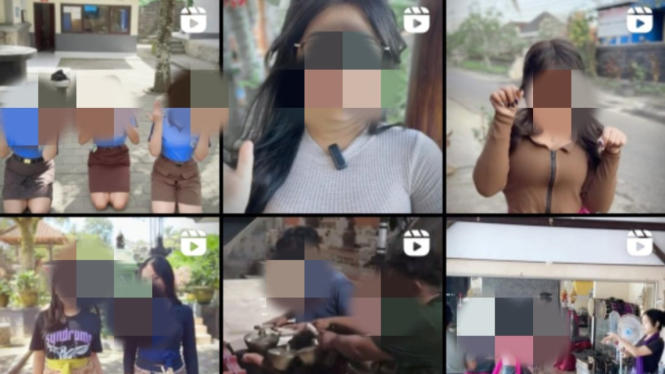 Isi konten akun Instagram Guru SMP di Bali - Foto tangkapan layar X