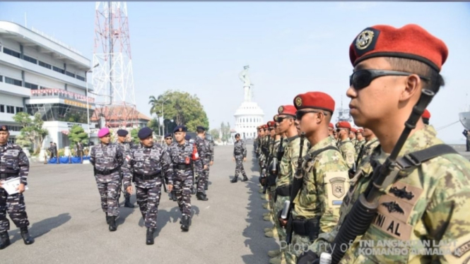 VIVA Militer: Pasukan Katak TNI AL ikut dalam Latgabma Super Garuda Shield 2024