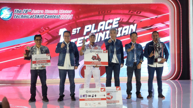Kompetisi Astra Honda Motor Technical Skill Contest (AHM-TSC)