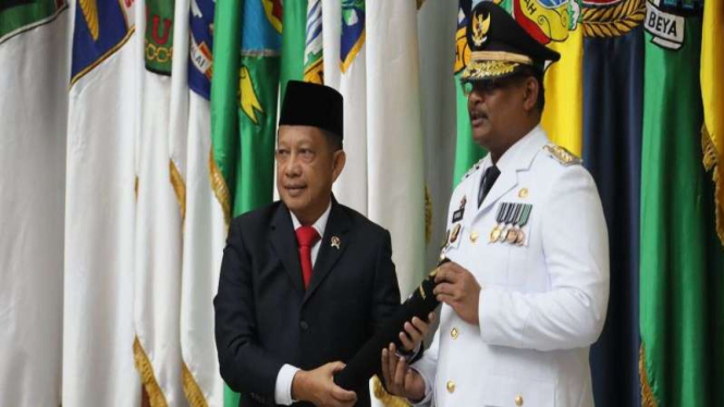 Pelantikan Pj Gubernur Aceh Safrizal.