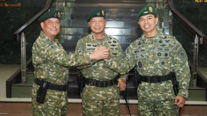 VIVA Military: Brigadegeneral TNI Indra Heri wird Inspektor des Militärkommandos 2 Kostrad