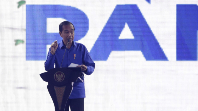 Presiden Jokowi Hadiri Kongres ke-6 PAN dan HUT PAN ke-26