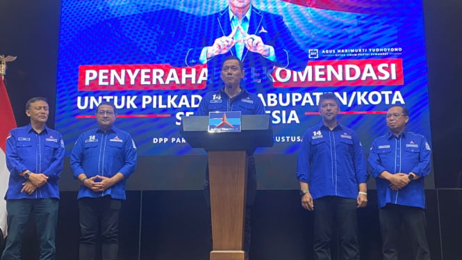 Ketua Umum Partai Demokrat Agus Harimurti Yudhoyono (AHY)