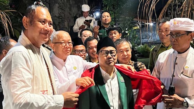 Ketua Umum PKB Muhaimin Iskandar Diberi Gelar Tokoh Toleransi Penjaga Pancasila