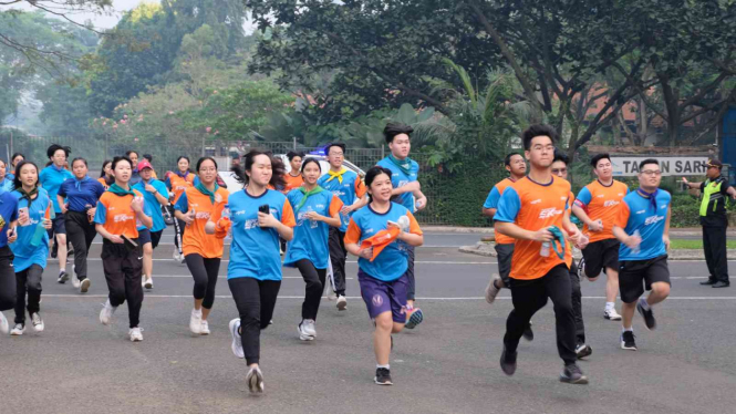 Ribuan mahasiswa ikuti Founder's 5K Run di Tangerang