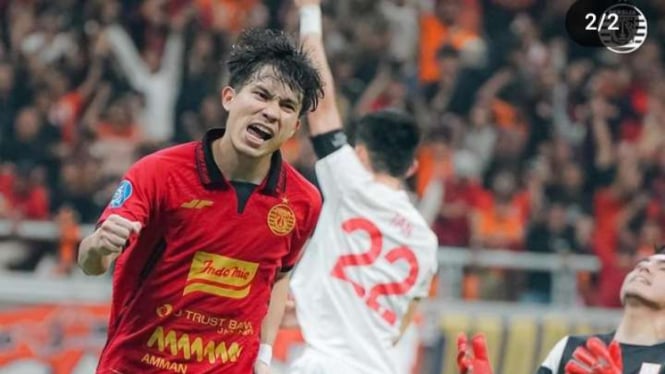 Pemain Persija Jakarta Ryo Matsumura