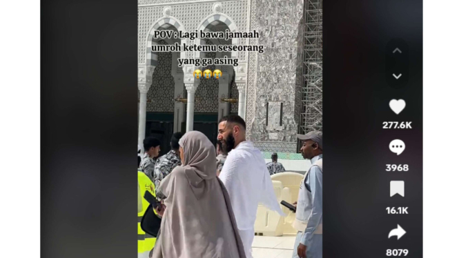 Karim Benzema menjalani umroh