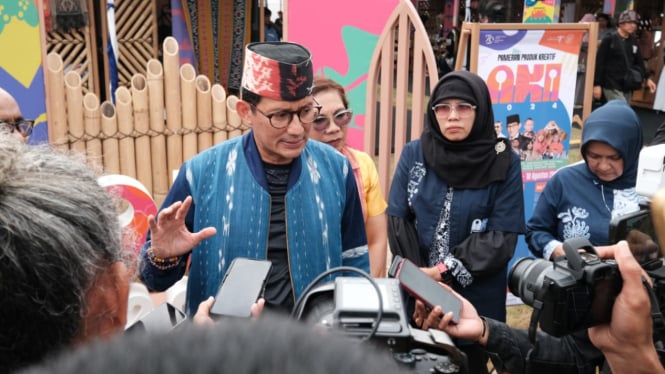 Menparekraf, Sandiaga Uno.