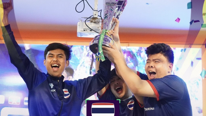 Kalahkan Jepang, Thailand Juara IFeL Asia Championship