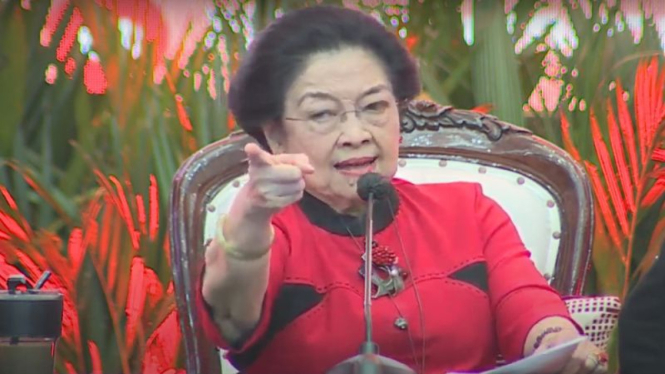 Ketua Umum PDIP Megawati Soekarnoputri.