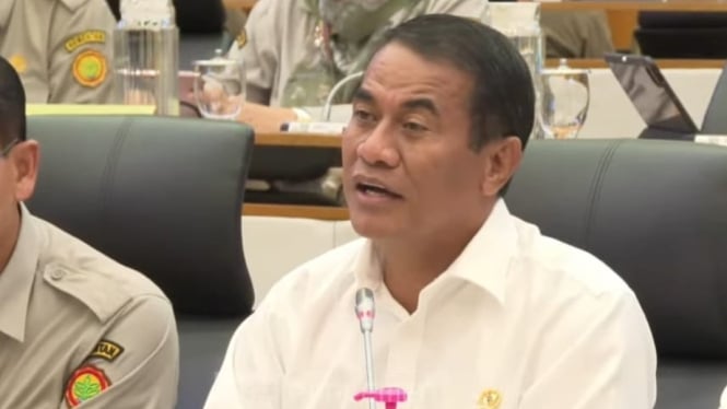 [dok. Menteri Pertanian, Amran Sulaiman, dalam rapat kerja bersama Komisi IV DPR RI, Senin, 26 Agustus 2024]