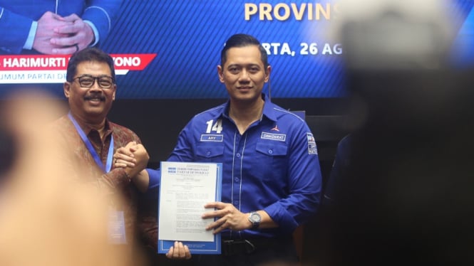 Ketua Umum Partai Demokrat Agus Harimurti Yudhoyono