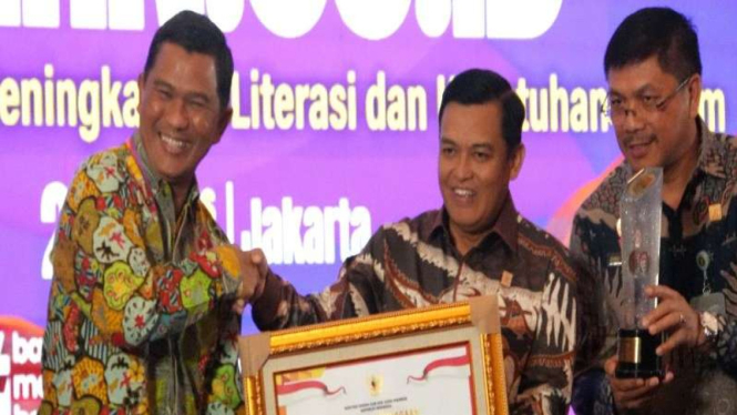 BP2MI dapat penghargaan dari Kemenkumham.