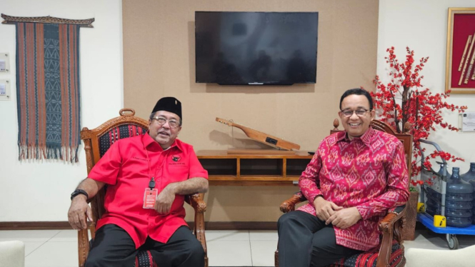 Anies Baswedan dan Rano Karno