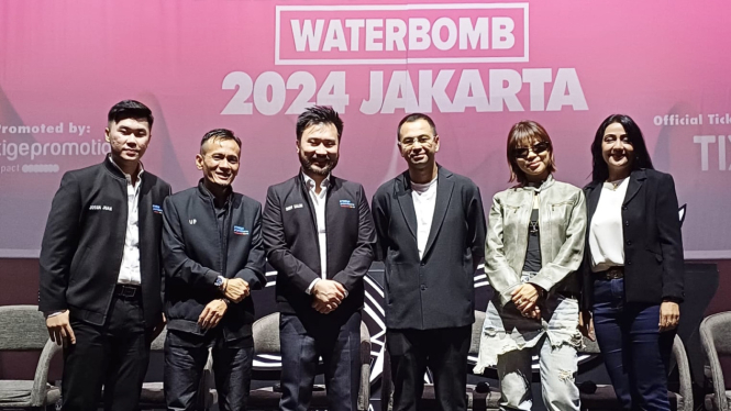 Konferensi Pers Waterbomb Festival.