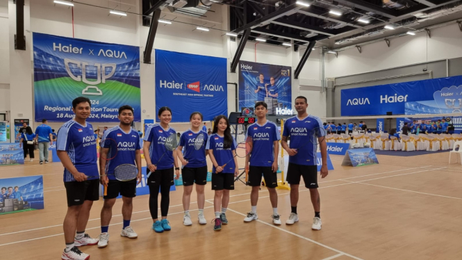 pemenang aqua cup dikirim ke turnamen Asia tenggara