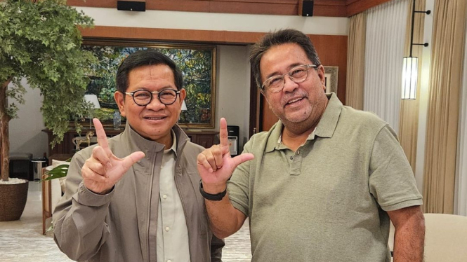 Pramono Anung dan Rano Karno