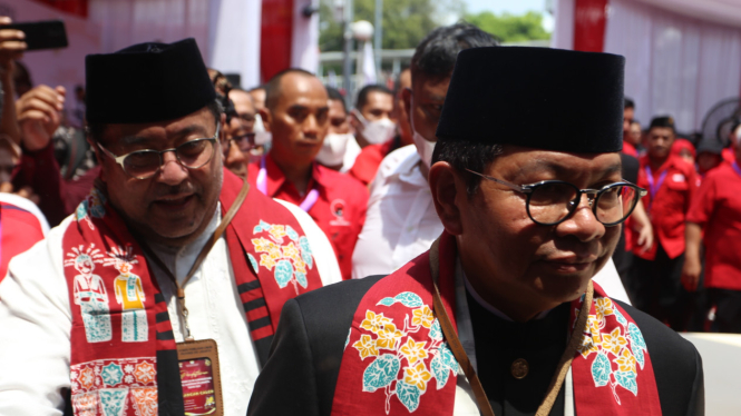 Pramono Anung-Rano Karno Daftar Cagub DKI di KPUD Jakarta