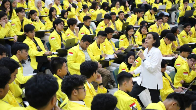 Menkeu Sri Mulyani Indrawati.