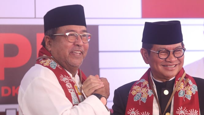 Pramono Anung-Rano Karno Daftar Cagub DKI di KPUD Jakarta