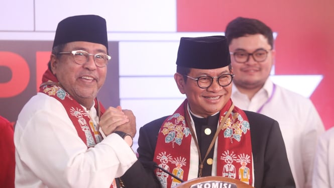 Pramono Anung-Rano Karno Daftar Cagub DKI di KPUD Jakarta