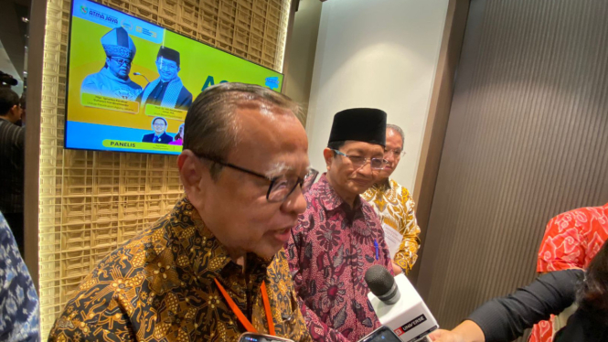 Uskup Keuskupan Agung Jakarta, Ignatius Kardinal Suharyo Hardjoatmodjo dan Imam Besar Masjid Istiqlal, Nasaruddin Umar (Doc: Natania Longdong)