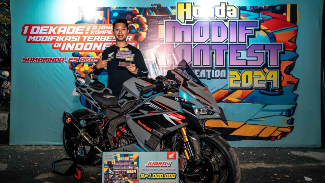 Honda Modif Contest 2024 Seri Samarinda