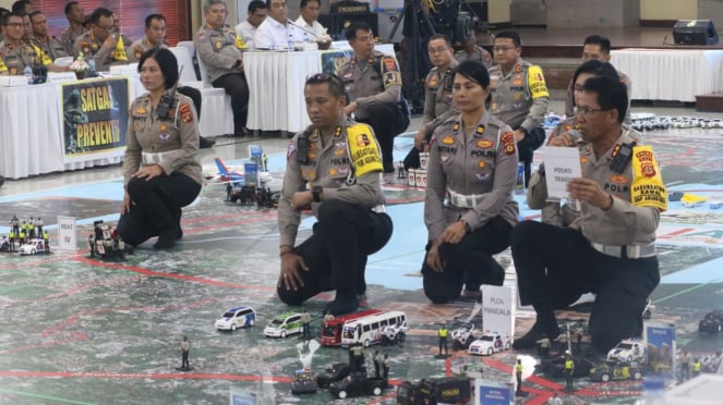 Tactical Floor Game (TFG) pengamanan IAF ke-2 di Bali