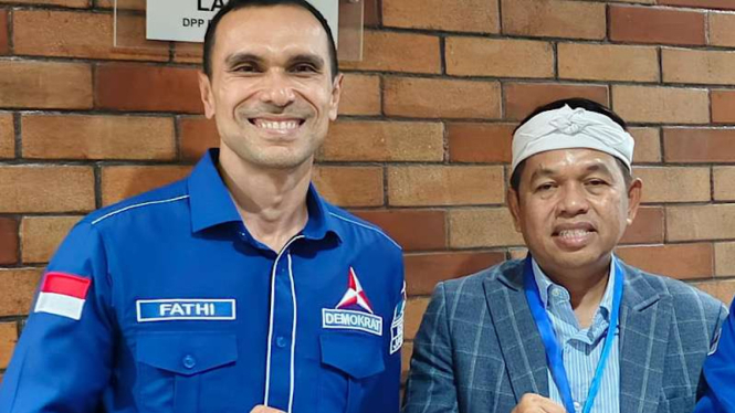 Politikus Partai Demokrat, Fathi Bersama Dedi Mulyadi