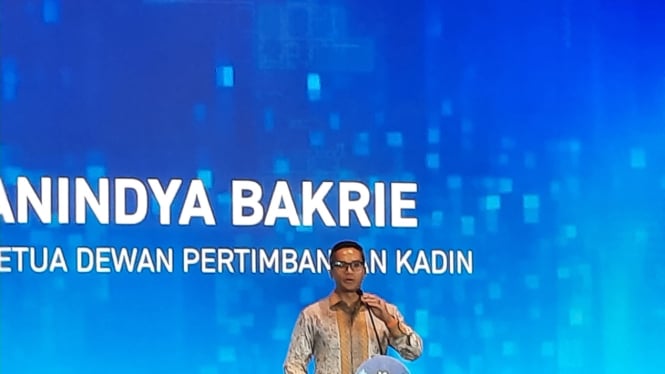  Ketua Dewan Pertimbangan Kamar Dagang dan Industri (Kadin) Indonesia, Anindya Novyan Bakrie